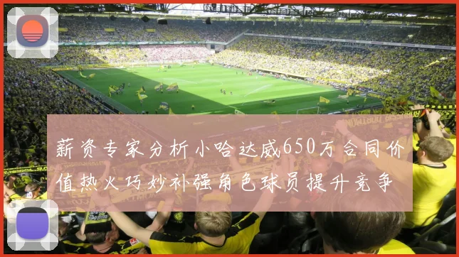 薪资专家分析小哈达威650万合同价值热火巧妙补强角色球员提升竞争力
